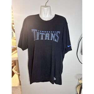 Tennessee Titans T Shirt Mens XXL  XL Nike Tee Football Swoosh Logo Short Sleeve